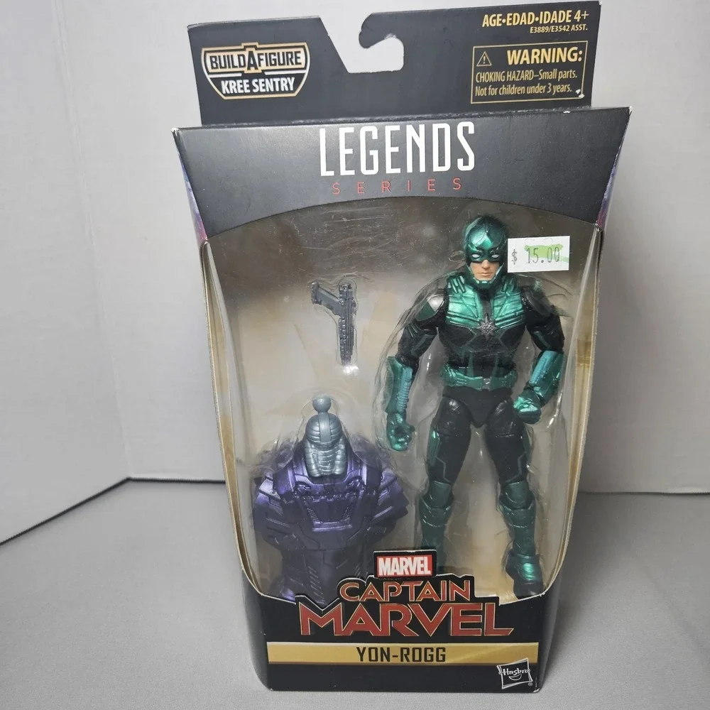 Marvel Legends Captain Marvel YON-ROGG Kree Sentry‎ Series Hasbro -  NEW